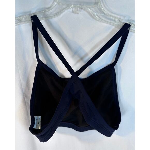 TYR Sport Women's Solid Diamondback Workout Bikini Swim Suit NWOT Navy - Picture 3 of 9